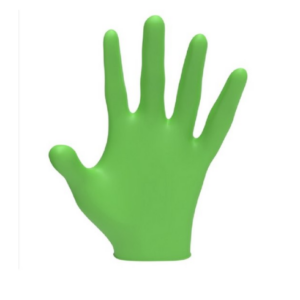 L3VEL3 Nitrile Handschoenen 100pcs - LIME - LARGE