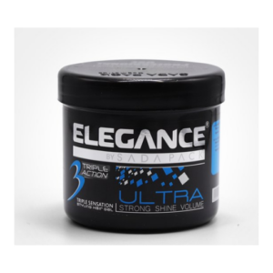 Elegance Triple Action Gel 500ml Extra Strong Hold- blauw